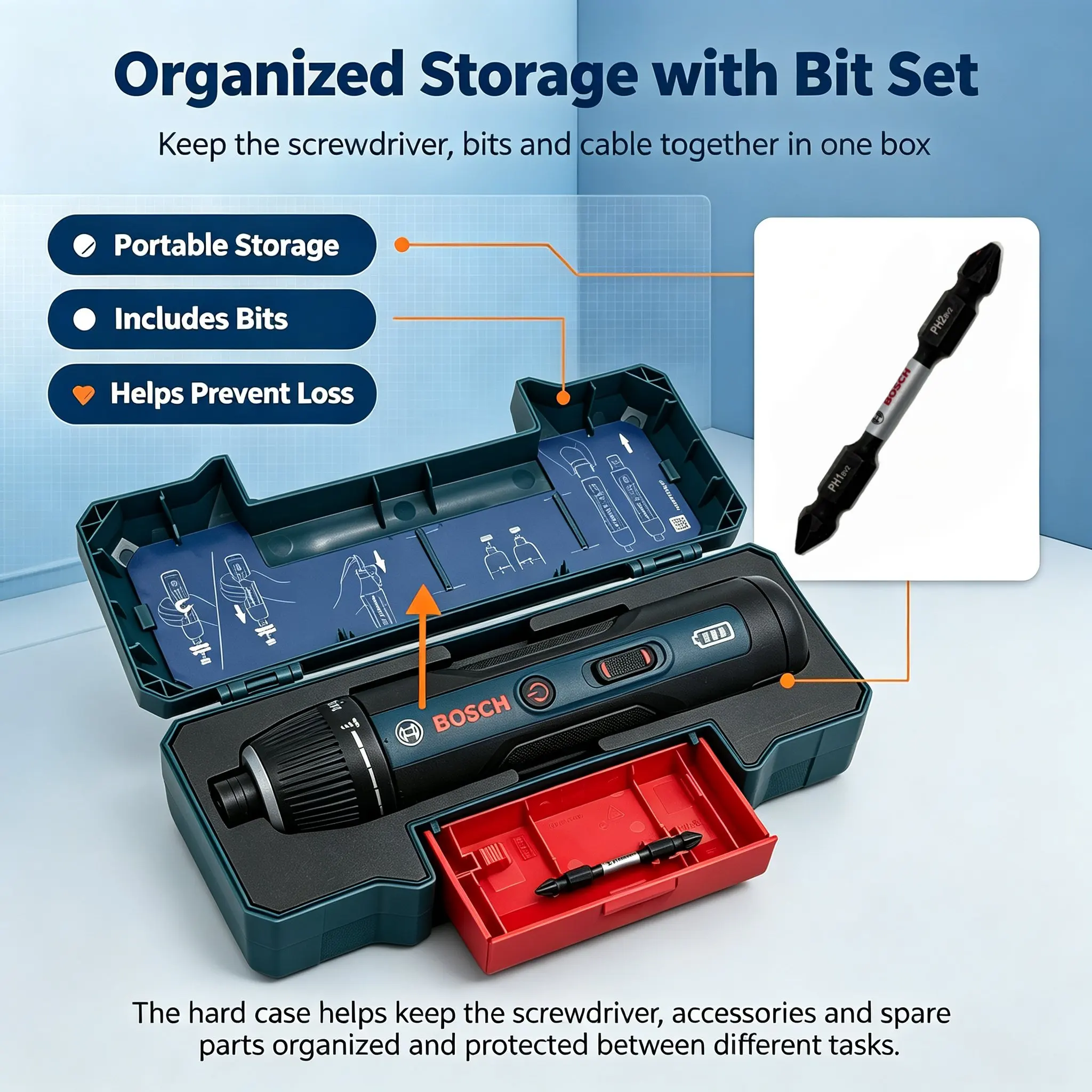 Electronics Repair Tools - Chave de fendas elétrica sem fio